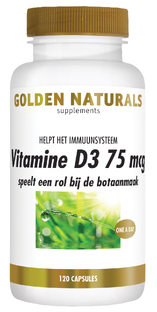 Golden Naturals Vitamine D3 75mcg Capsules 120CP