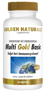 Golden Naturals Multi Gold Basic Tabletten 30VTB Golden Naturals Multi Gold Basic Tabletten 30VTB