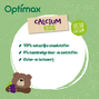 Optimax Calcium Kids Kauwtabletten 60TBvrij van toevoegingen