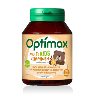 Optimax Multi Kids Vitaminen Vanille Kauwtabletten 90TB