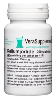VeraSupplements Kaliumjodide Tabletten 200TB VeraSupplements Kaliumjodide Tabletten 200TB