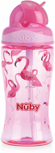 Nuby Flip-It Beker uit Tritan™ Roze 3jaar+ 360ML Nuby Flip-It Beker uit Tritan™ Roze 3jaar+ 360ML