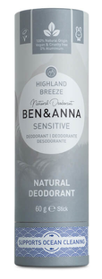 Ben & Anna Deodorant Stick Sensitive - Highland Breeze 60GR