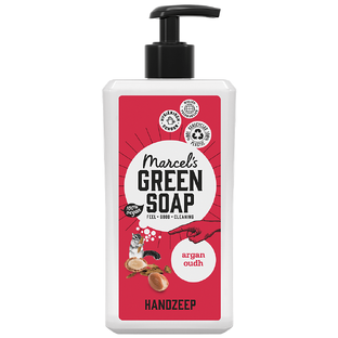 Marcels Green Soap Handzeep Argan en Oudh 500ML Marcels Green Soap Handzeep Argan en Oudh 500ML