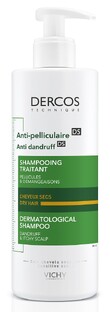 Vichy Dercos Anti-Dandruff Itchy Scalp Dermatological Shampoo 390ML 