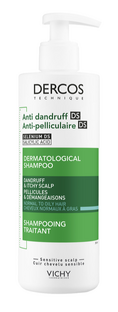 Vichy Dercos Anti-Dandruff & Itchy Scalp Dermatological Shampoo 390ML Vichy Dercos Anti-Dandruff & Itchy Scalp Dermatological Shampoo 390ML