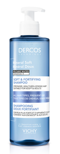 Vichy Dercos Mineral Soft & Fortifying Shampoo 390ML Vichy Dercos Mineral Soft & Fortifying Shampoo 390ML