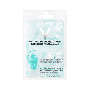 De Online Drogist Vichy Pureté Thermale Verfrissend Mineraal Masker Sachets 2x6ml 12ML aanbieding