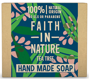 Faith in Nature Tea Tree Hand Made Soap 100GR Faith in Nature Tea Tree Hand Made Soap 100GR