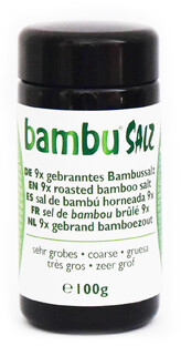 Aman Prana Bamboezout Zeer Grof 9x Gebrand 100GR Aman Prana Bamboezout Zeer Grof 9x Gebrand 100GR