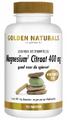 Golden Naturals Magnesium Citraat 400mg Tabletten 180VTB