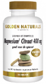 Golden Naturals Magnesium Citraat 400mg Tabletten 180VTB Golden Naturals Magnesium Citraat 400mg Tabletten 180VTB