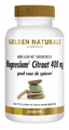 Golden Naturals Magnesium Citraat 400mg Tabletten 60VTB