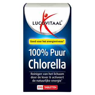 Lucovitaal Chlorella 100% Puur Tabletten 200TB Lucovitaal Chlorella 100% Puur Tabletten 200TB
