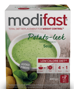 De Online Drogist Modifast Intensive Weight Loss Aardappel Prei Soep 55GR aanbieding