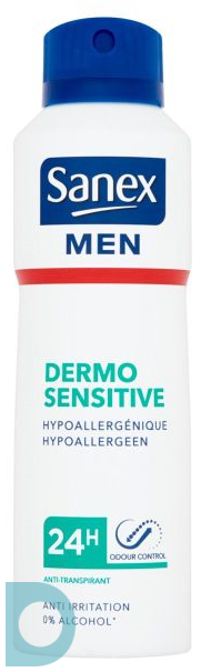 Effectiviteit werkelijk Spruit Sanex Men Dermo Sensitive Deodorant Spray | De Online Drogist