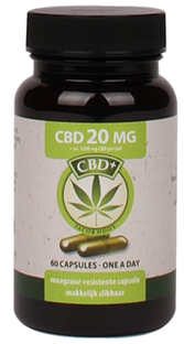 Jacob Hooy CBD+ 20mg Capsules 60CP Jacob Hooy CBD+ 20mg Capsules 60CP