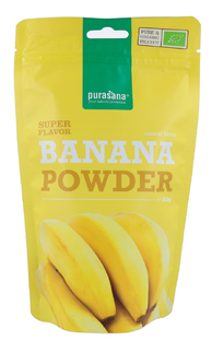 Purasana Super Flavor Banana Powder 250GR Purasana Super Flavor Banana Powder 250GR