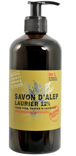 Aleppo Soap Co Aleppo Zeep 12% Laurier 500ML Aleppo Soap Co Aleppo Zeep 12% Laurier 500ML