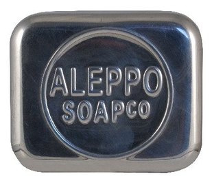Aleppo Soap Co Zeep bewaarblik Aluminium 1ST  Aleppo Soap Co Zeep bewaarblik Aluminium 1ST