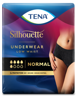 De Online Drogist TENA Silhouette Underwear Low Waist Normal L 9ST aanbieding