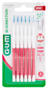 GUM Bi-Direction Ragers 1.2mm 6ST GUM Bi-Direction Ragers 1.2mm 6ST