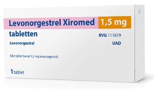 Xiromed Morning After Pil 1,5 mg 1TB Xiromed Morning After Pil 1,5 mg 1TB