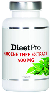 DieetPro Groene Thee Extract 60CP DieetPro Groene Thee Extract 60CP