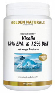 Golden Naturals Visolie 18% EPA & 12% DHA Capsules 500SG Golden Naturals Visolie 18% EPA & 12% DHA Capsules 500SG