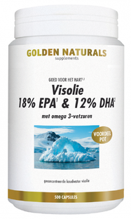 Golden Naturals Visolie 18% EPA & 12% DHA Capsules 500SG