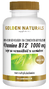 Golden Naturals Vitamine B12 1000mcg Zuigtabletten 100TB
