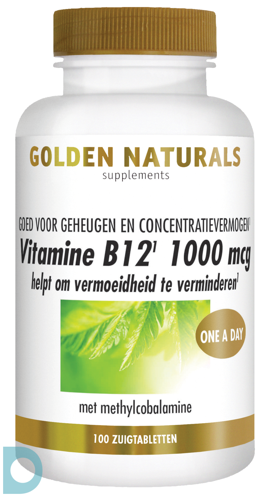 weerstand Konijn scheuren Golden Naturals Vitamine B12 1000mcg Zuigtabletten 100st