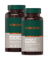 Bonusan Magnesan Forte Plus + Omega-3 Algenolie Combiproduct 60TB+60CP Bonusan Magnesan Forte Plus + Omega-3 Algenolie Combiproduct 60TB+60CP