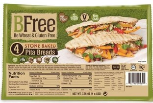 BFree Stone Baked Pitabroodjes 4ST BFree Stone Baked Pitabroodjes 4ST