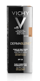 Vichy Dermablend Corrigerende Foundation 55 Bronze 30ML Vichy Dermablend Corrigerende Foundation 55 Bronze 30ML