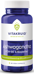 Vitakruid Ashwagandha KSM-66® & Bioperine® 60VCP 