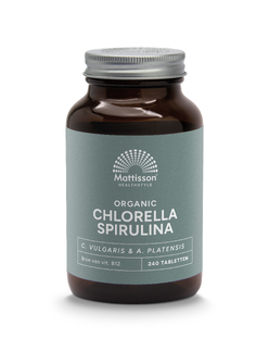 Mattisson HealthStyle Organic Chlorella Spirulina Tabletten 240TB Mattisson HealthStyle Organic Chlorella Spirulina Tabletten 240TB