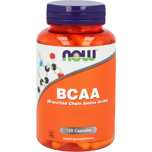 NOW BCAA Capsules 120CP