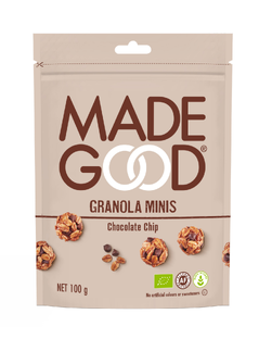 Made Good Chocolate Chip Granola Minis 100GR Made Good Chocolate Chip Granola Minis 100GR