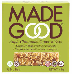Made Good Apple Cinnamon Granola Bars 144GR