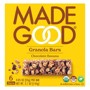 Made Good Chocolate Banana Granola Bars 6ST 