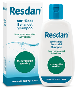 Resdan Anti-Roos Behandel Shampoo Normaal Tot Vet Haar 125ML