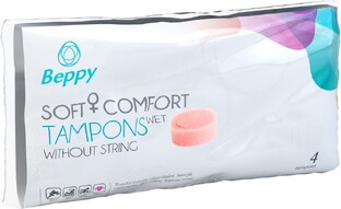 Beppy Tampons Soft Comfort - Wet 4ST Beppy Tampons Soft Comfort - Wet 4ST