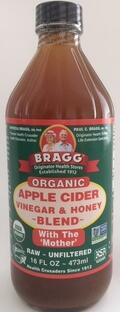 Bragg Appelazijn Honing 473ML
