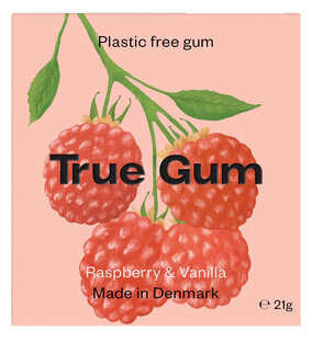 True Gum Raspberry & Vanilla 21GR True Gum Raspberry & Vanilla 21GR