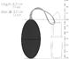 EasyToys Vibrating Egg 1ST 14179
