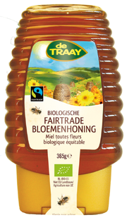 De Traay Biologische Fairtrade Bloemenhoning 365GR