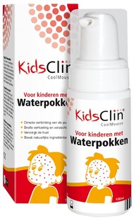 KidsClin CoolMousse Waterpokken 100ML KidsClin CoolMousse Waterpokken 100ML