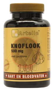 Artelle Knoflook 500 mg Met Lecithine Softgels 100SG