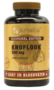 Artelle Knoflook 500mg Met Lecithine capsules 220SG
